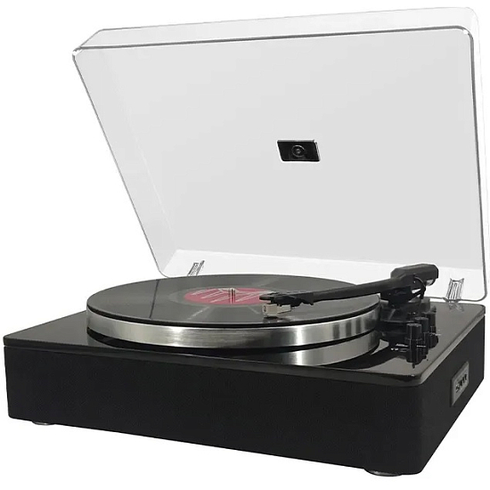 Виниловый проигрыватель Music Public Kingdom TT50AT чёрный (Мятая упаковка)