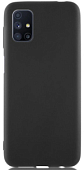 Задняя накладка SILICONE case NEW для Samsung Galaxy M51 черная