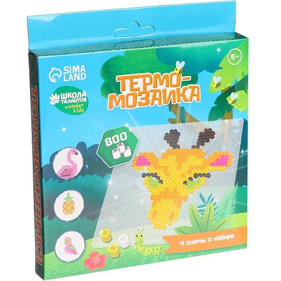 Термомозаика «Тропики» с пинцетом 3670099