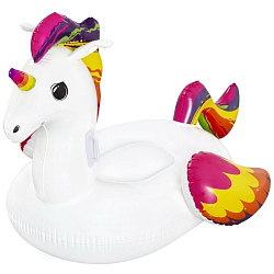 Надувная игрушка-наездник 155x119см BESTWAY "Единорог" с ручками, до 45кг, от 3 лет (41114)