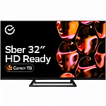 Телевизор Sber SDX-32H2128 32" HD, (Салют-ТВ), черный