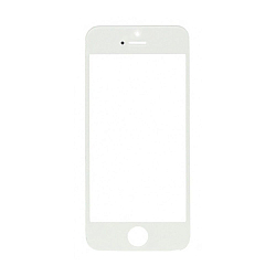Противоударное стекло NONAME для iPhone 5/5S/SE, OG GOLDEN, белое, полный клей