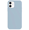Силиконовый чехол SILICONE CASE для iPhone 12 mini светло-голубой (не оригинал)