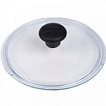 Крышка стеклянная 20см HAUSMANN HM-CK-01 200KR, ручка Soft touch