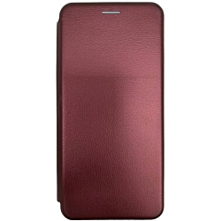Чехол футляр-книга ZIBELINO Book для Xiaomi Redmi 9A бордовый