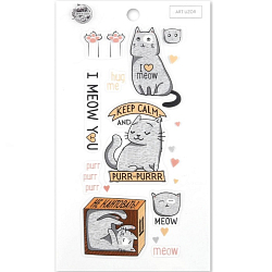 Наклейка для телефона «Котики», 8 х 14 см