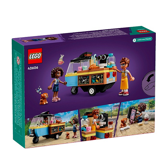 Конструктор LEGO Friends 42606 Мобильная тележка-пекарня