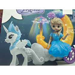 Игрушка Единорог с повозкой