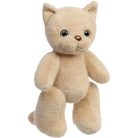 Мягкая игрушка MaxiToys «Котик», бежевый, 20 см 10941692