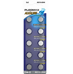 Элемент питания SAMSUNG PLEOMAX AG13 (357) LR1154, LR44 Button Cell BL-10