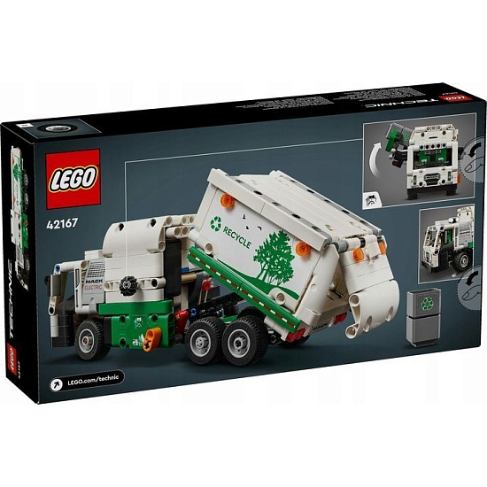 Конструктор LEGO Technic 42167 Электрический мусоровоз Mack® LR