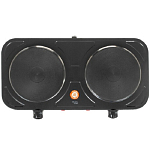 Электрическая плитка Centek CT-1507 черный, 2конф ЧУГУН 155мм, 2000Вт, индикатор работы