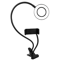 Светодиодное кольцо-подсветка Camelion KD-848 С02 черный LED 230В 90...