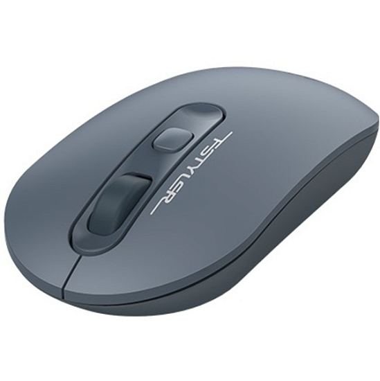 Мышь БП A4TECH Fstyler FG20 пепельный/синий для ноутбука