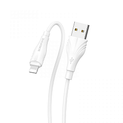 Кабель USB <--> Lightning  1.0м BOROFONE BX18 в коробке (Original)