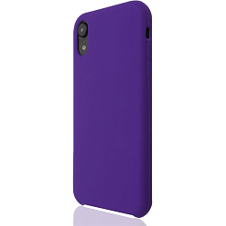 Силиконовый чехол SILICONE COVER для iPhone XR фиолетовая