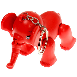 Игрушка развивающая «Слон» световая на брелке, цвета МИКС