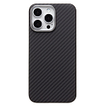Задняя накладка Cellis SM009 POSH KEVLAR для iPhone 16 Pro Max (black)
