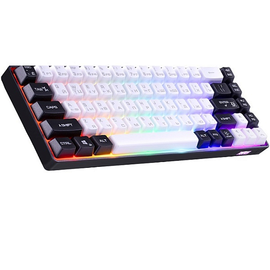 Клавиатура DEFENDER Aris GK-349 RU, белый/черный