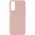 Задняя накладка ZIBELINO Soft Matte для Realme 7 (пыльно-розовый) с микрофиброй