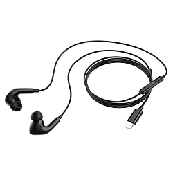 Наушники BOROFONE BM85, Pro, чёрный, Lightning