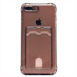 Задняя накладка SC276 для iPhone 7/8 Plus (black)