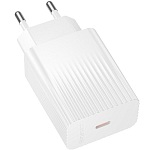 Сетевое ЗУ 1Type-C 3A BOROFONE BAS75A White, 30W