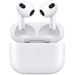 Гарнитура APPLE AirPods 3 (MME73) с беспроводной зарядкой чехла MagSafe (Вскрытая упаковка)