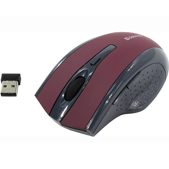 Мышь БП DEFENDER Accura MM-665 красная