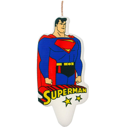 Свеча для торта "С Днем Рождения!", 4,1 х 8,6 см , Супергерои