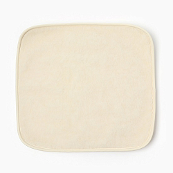 Подушка на стул меховая 50х50см, молочный, иск мех,  пэ100% 10445781