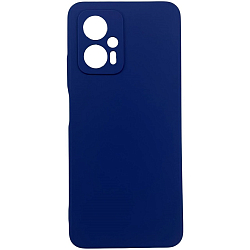 Силиконовый чехол ISA для Xiaomi Poco X4 Синий