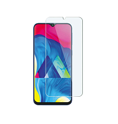 Противоударное стекло NONAME для SAMSUNG Galaxy M10 глянцевое, в техпаке