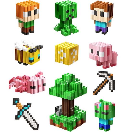 Конструктор UNICON Mini Blocks, Мой мир 10869338