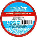 Изолента SMARTBUY 19мм/20м красная (SBE-IT-19-20-r) (10)