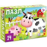 Пазл «На ферме», 24 элемента 7005867