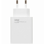 Сетевое ЗУ 1USB Xiaomi 33W, белый