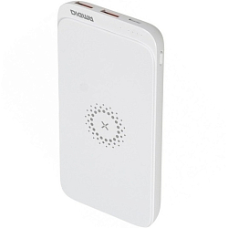 Внешний АКБ DIGMA DGPQ10E (10000mAh) белый (DGPQ10E20PWT)