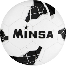 Мяч футбольный MINSA, PU, машинная сшивка, 32 панели, р. 5 634894