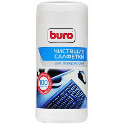 Салфетки Buro BU-Asurface для поверхностей туба 100шт