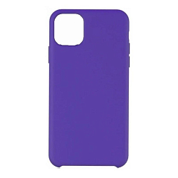 Силиконовый чехол SILICONE CASE для Iphone 12 Pro Max фиолетовый