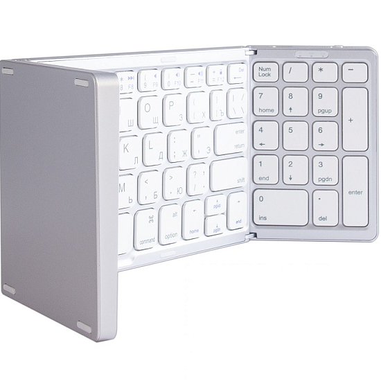 Клавиатура БП B089 серебро