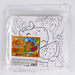 Картина по номерам для детей «Капибара с арбузом», 17х17 см 10309072