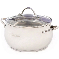 Кастрюля 6.1л Dolcezza "FLORENCE" с крышкой