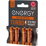 Элемент питания ENERGY LR06 Turbo BL-4 (4/48/432)
