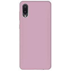 Силиконовый чехол NANO для Samsung Galaxy A02 (Розовый песок)