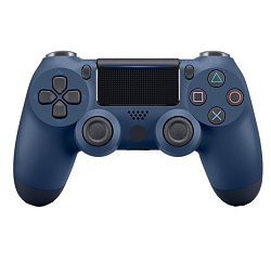 Геймпад БП для SONY PS4 Dual Shock Dark Blue (не оригинал)