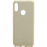 Силиконовый чехол FASHION для Honor 8A/Y6 (2019) золотистый с блестками
