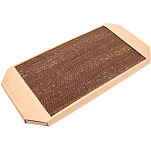 Когтеточка-лежанка для кошек из гофрокартона "Пижон", 49 х 23 х 2,5 см, КРАФТ  9212829