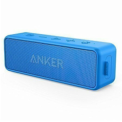 Колонка портативная Anker Soundcore 2, Синий, Bluetooth 12W